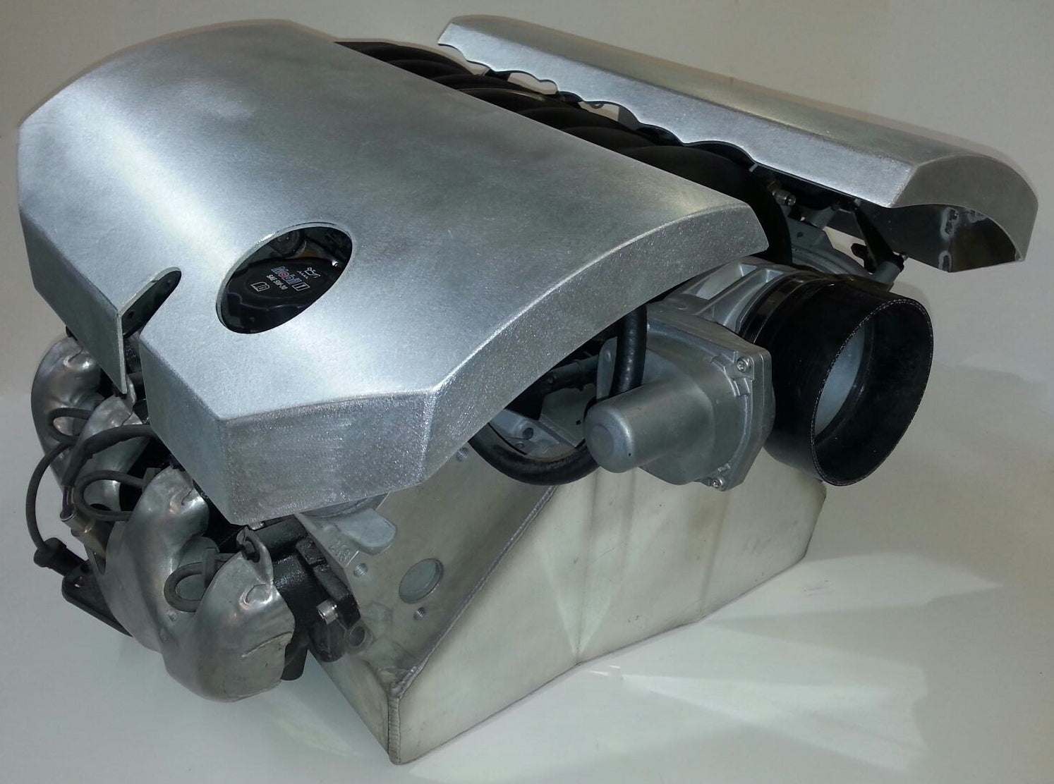 2014-17 Chevrolet SS Sedan Engine Covers Bare Aluminum Rotofab