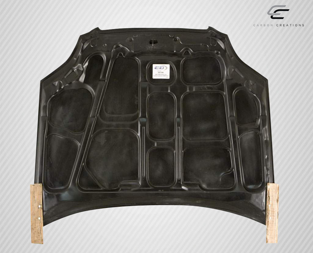 1996-1998 Honda Civic Carbon Creations OEM Look Hood - 1 Piece