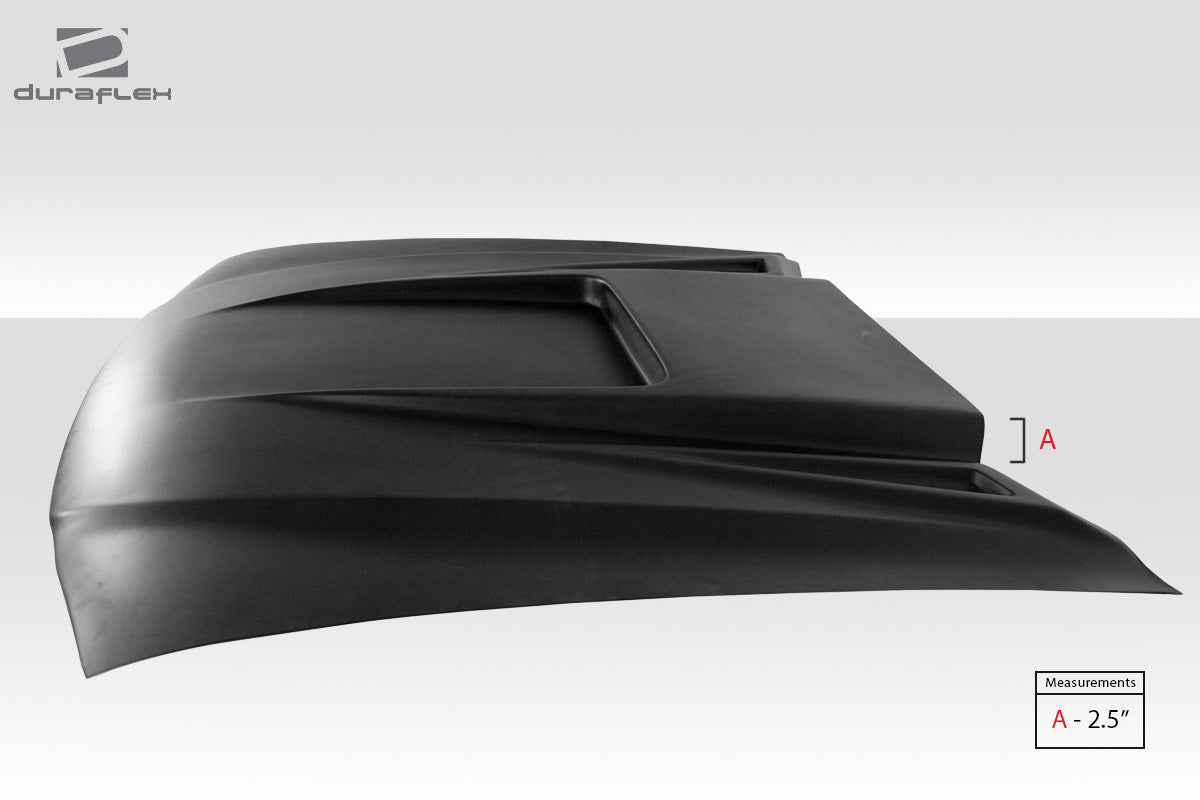 Universal Duraflex Spyder 3 Hood Scoop - 1 Piece