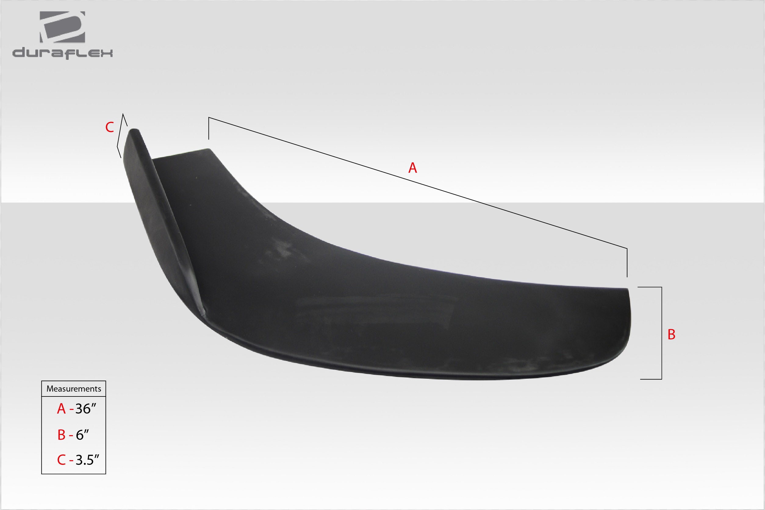 Universal Duraflex Front Splitters - 2 Piece