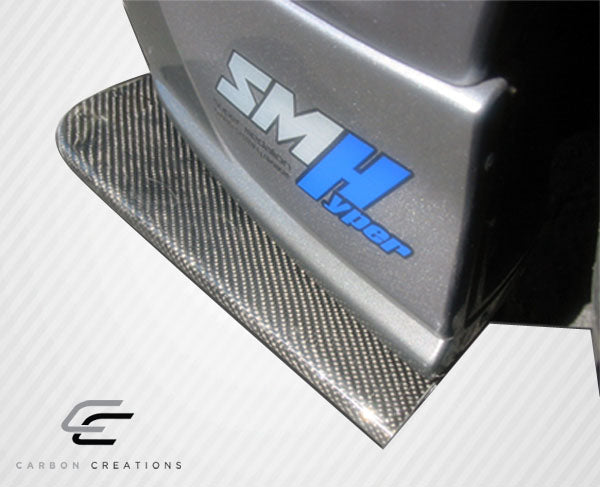 Universal Carbon Creations Rear Splitters - 2 Piece