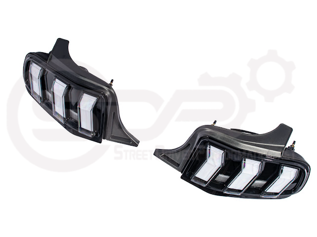 2010-2014 FORD MUSTANG | S650 EURO STYLE SEQUENTIAL SIGNAL LED REAR TAILLIGHTS PAIR
