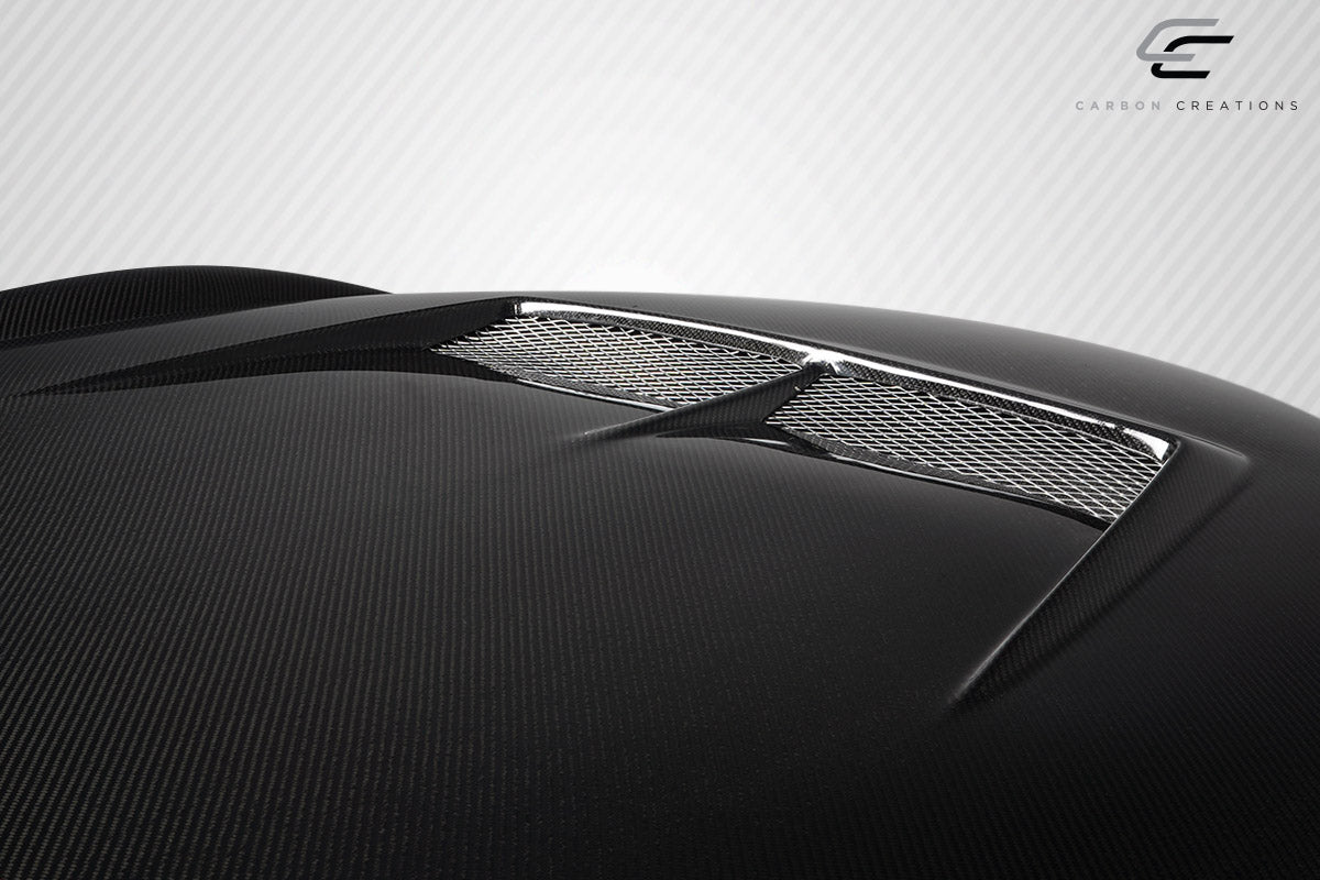 2003-2007 Infiniti G Coupe G35 Carbon Creations Type J Hood - 1 Piece