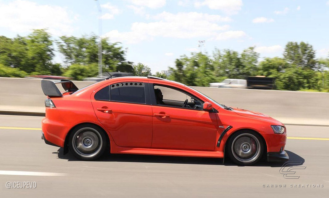 2008-2017 Mitsubishi Lancer / Lancer Evolution 10 Lancer Carbon Creations GT Concept Wing Trunk Lid Spoiler - 1 Piece