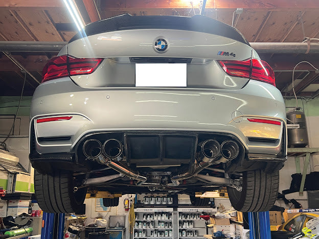 2015-2020 BMW F80 M3 F82 / F83 M4 | 2.5" PIPING W/ 3.5 " QUAD TIPS AXLE BACK EXHAUST