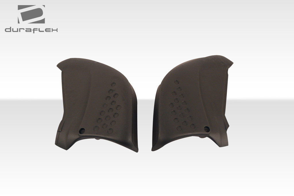 1995-1998 Porsche 911 Carrera 993 C2 C4 Targa Duraflex RS Look Front Add Ons Spat Bumper Extensions - 2 Piece