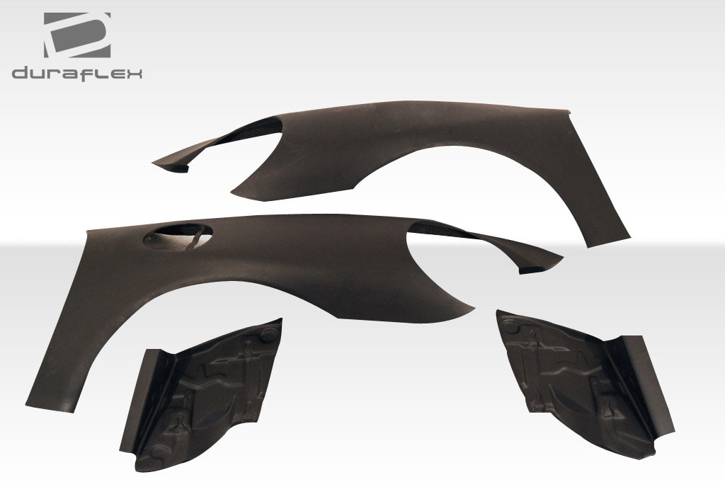 1999-2004 Porsche 911 Carrera 996 997 Duraflex Carrera Front End Conversion Kit - 3 Piece