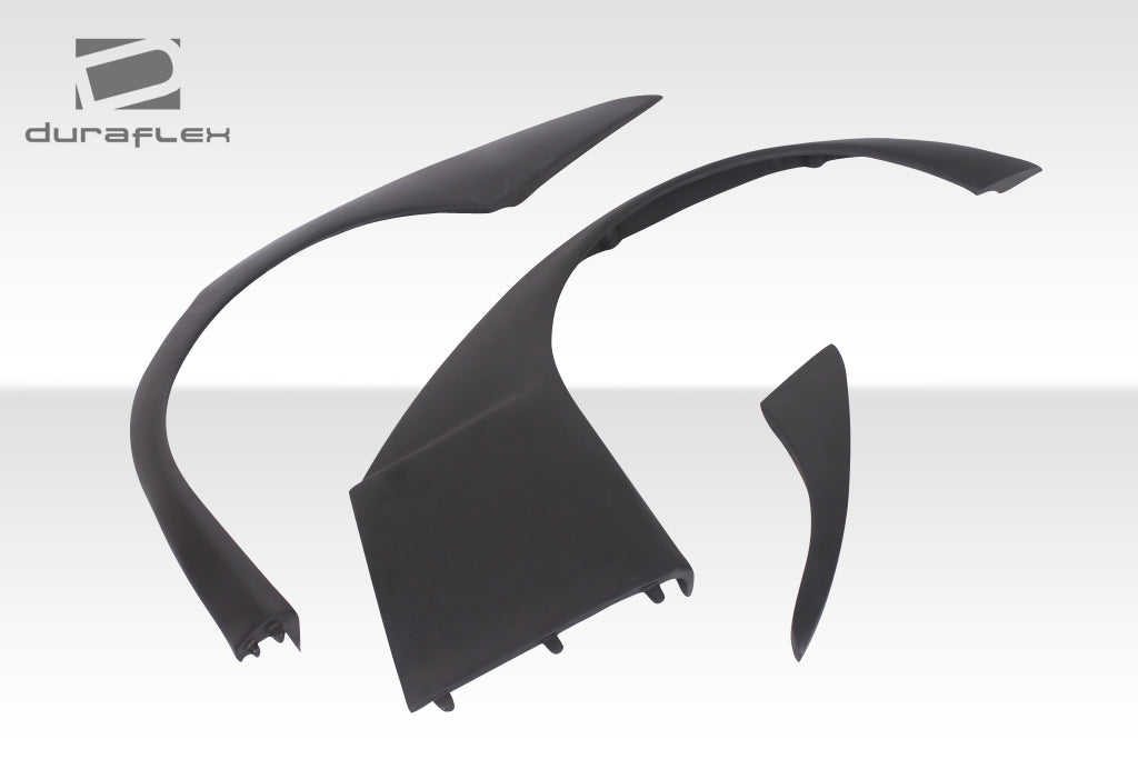 1984-1993 Mercedes 190 W201 Duraflex Evo 2 Wide Body Fender Flares - 6 Piece