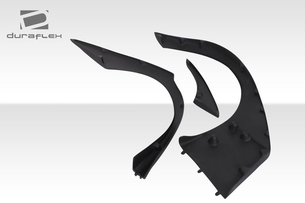 1984-1993 Mercedes 190 W201 Duraflex Evo 2 Wide Body Fender Flares - 6 Piece