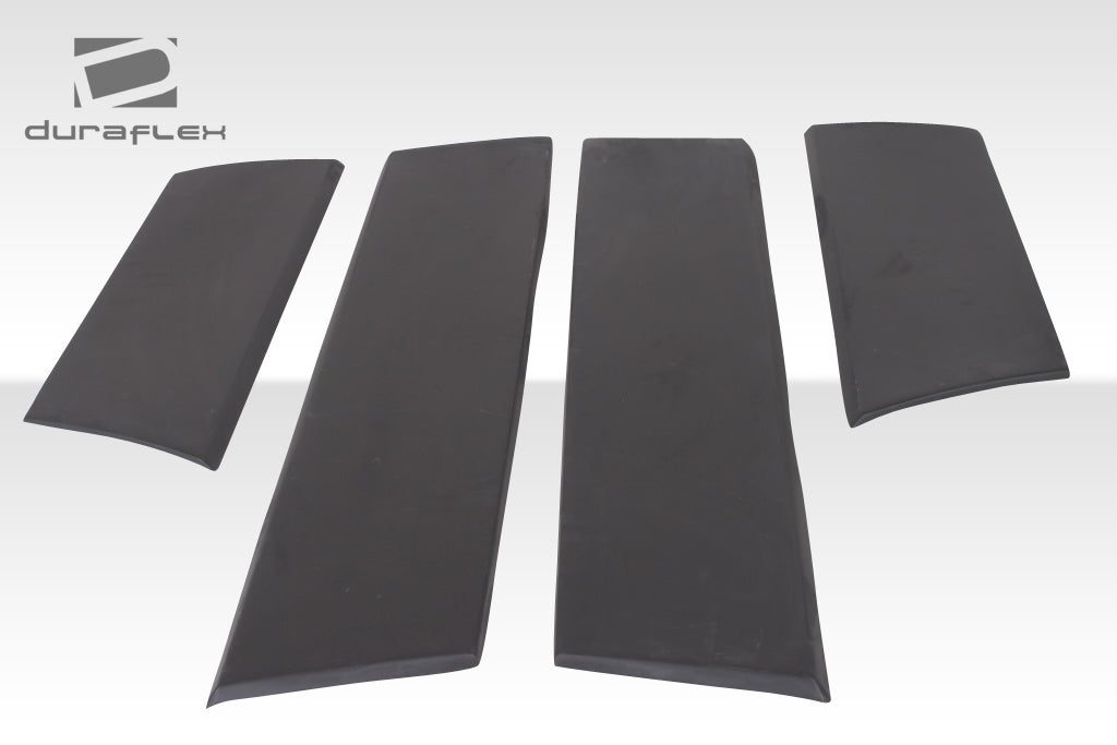 1984-1993 Mercedes 190 W201 Duraflex Evo 2 Wide Body Door Caps - 4 Piece
