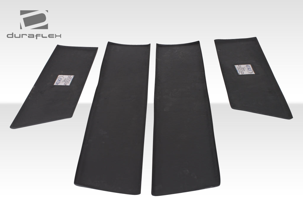 1984-1993 Mercedes 190 W201 Duraflex Evo 2 Wide Body Door Caps - 4 Piece