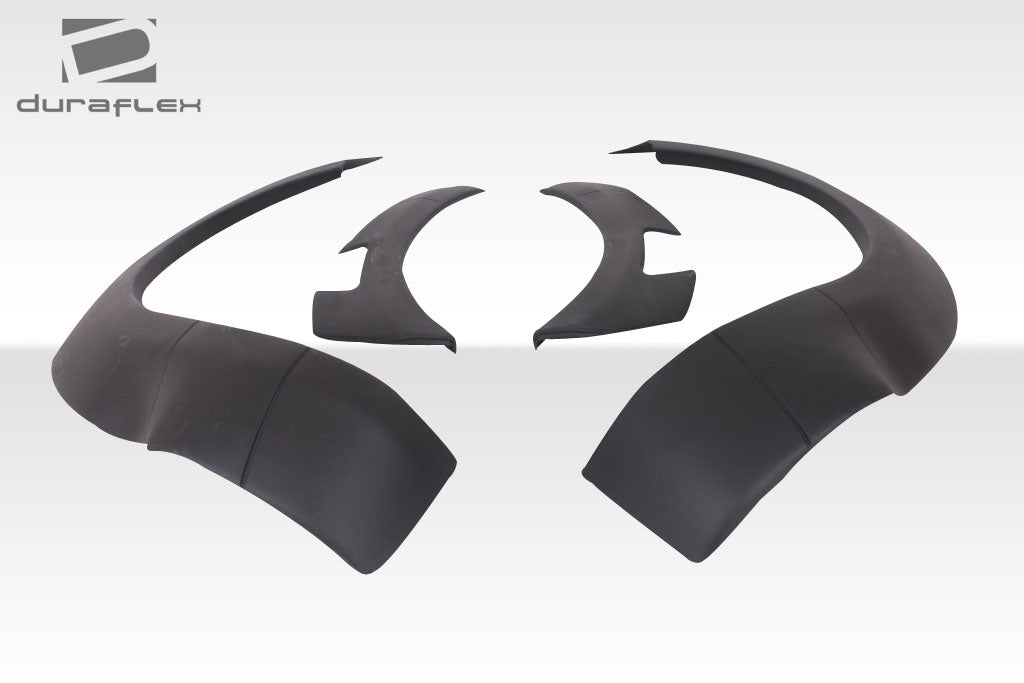 2003-2006 Porsche Cayenne Duraflex G-Sport Wide Body Front Fender Flares - 4 Piece