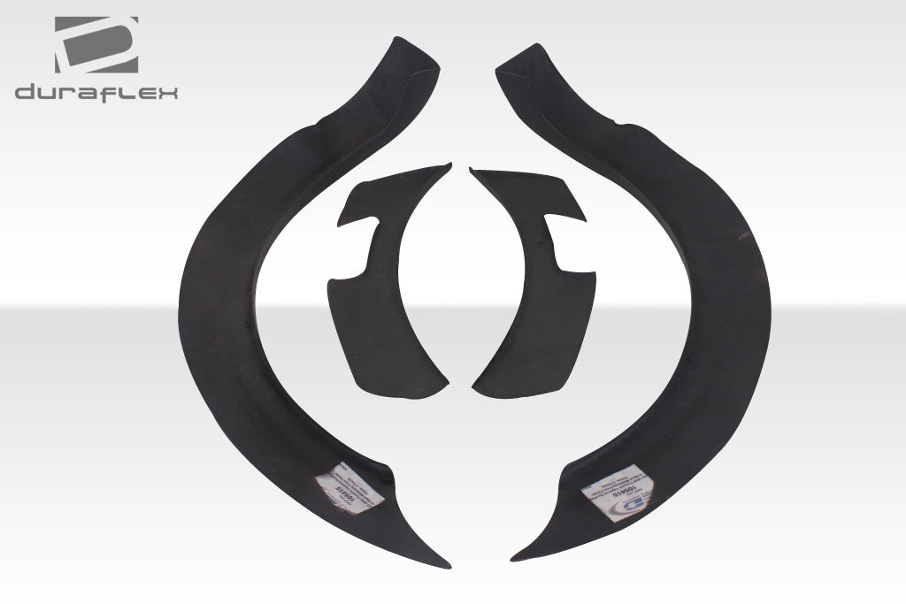 2003-2006 Porsche Cayenne Duraflex G-Sport Wide Body Front Fender Flares - 4 Piece