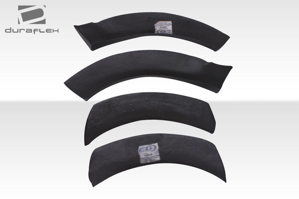 2003-2006 Porsche Cayenne Duraflex G-Sport Wide Body Rear Fender Flares - 6 Piece