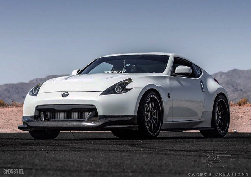2009-2012 Nissan 370Z Z34 Carbon Creations N-1 Front Lip Under Spoiler Air Dam - 1 Piece