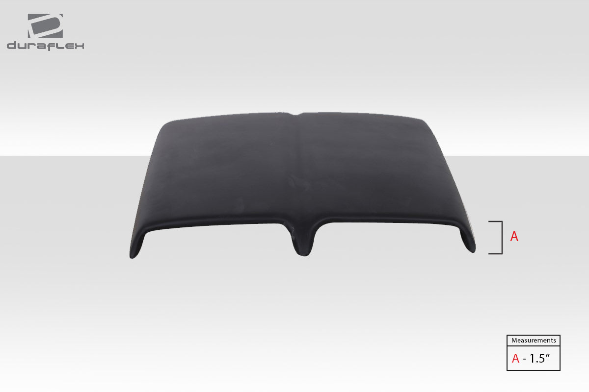 Universal Duraflex Ram Air Scoop 2 - 1 Piece