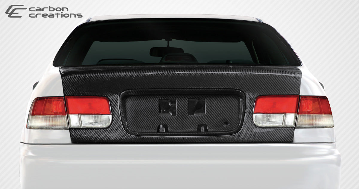 1996-2000 Honda Civic 2DR Carbon Creations OEM Look Trunk - 1 Piece