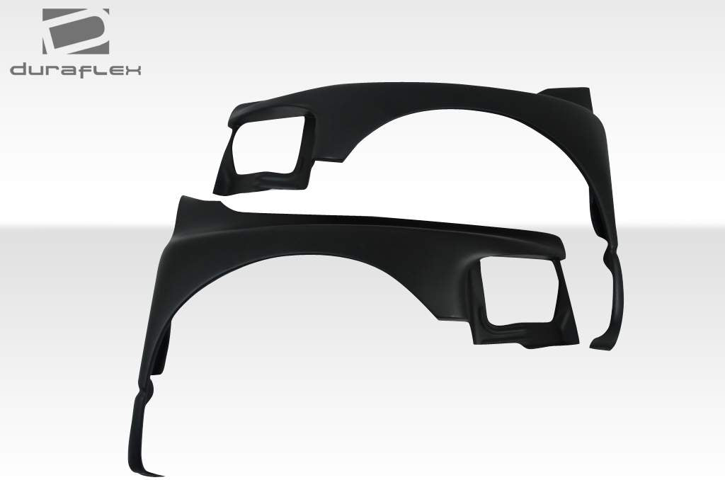 1984-1987 Toyota Corolla Duraflex D-1 Sport Front Fenders (+20mm) - 2 Piece