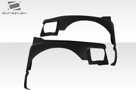 2002-2005 Dodge Ram Duraflex 4.5" Off Road Bulge Front Fenders - 2 Piece