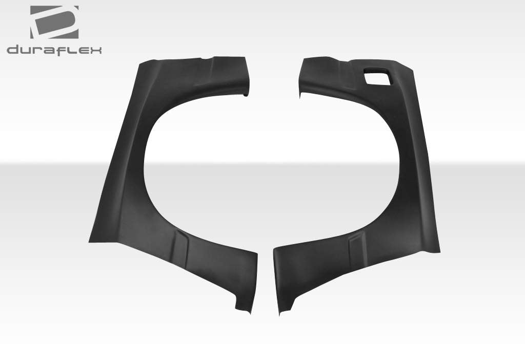 1986-1991 Mazda RX-7 Duraflex MTP Wide Body Rear Fender Flares (+80mm) - 2 Piece