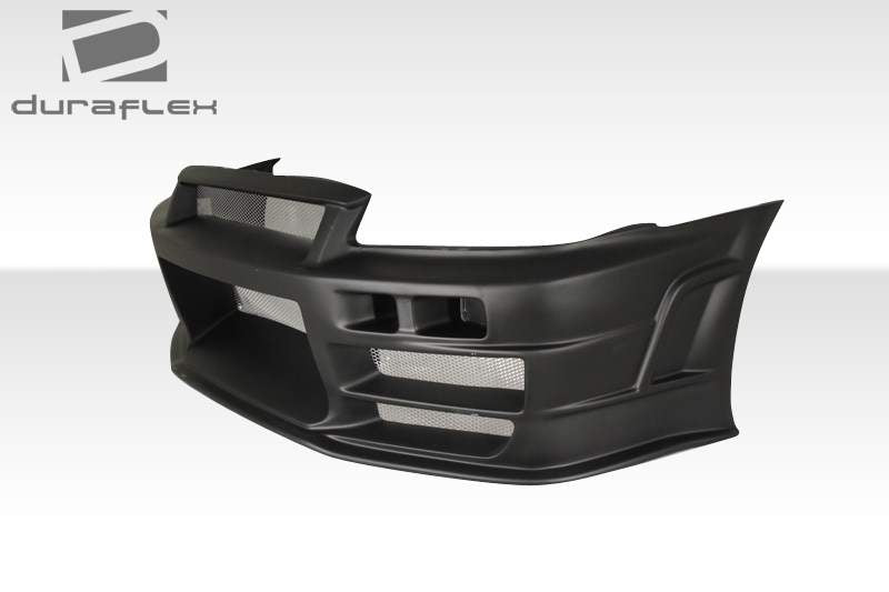 1989-1994 Nissan Skyline 2DR R32 Duraflex R324 Conversion Front Bumper Cover - 1 Piece