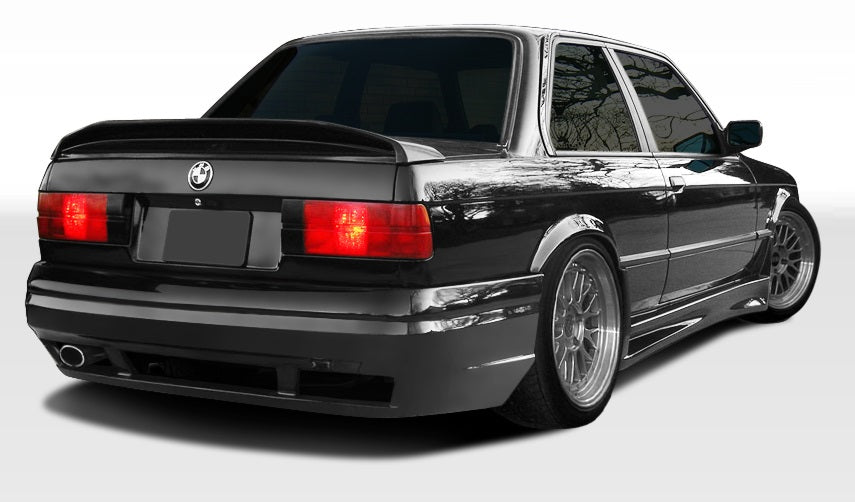 1984-1991 BMW 3 Series E30 2DR 4DR Duraflex GT-S Rear Bumper Cover - 1 Piece