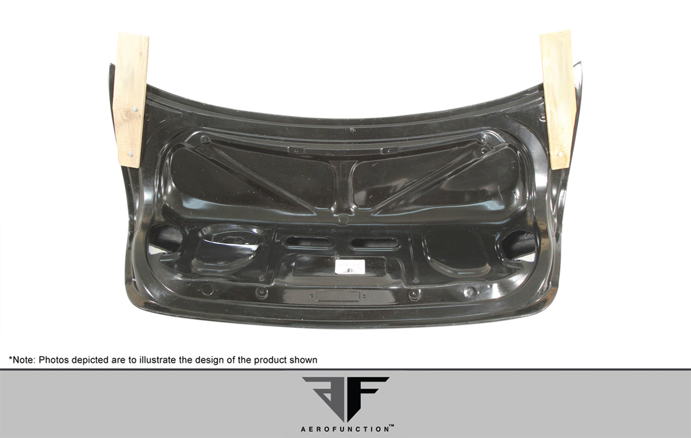 2006-2008 BMW 3 Series E90 4DR Carbon AF-1 Trunk Lid ( CFP ) - 1 Piece