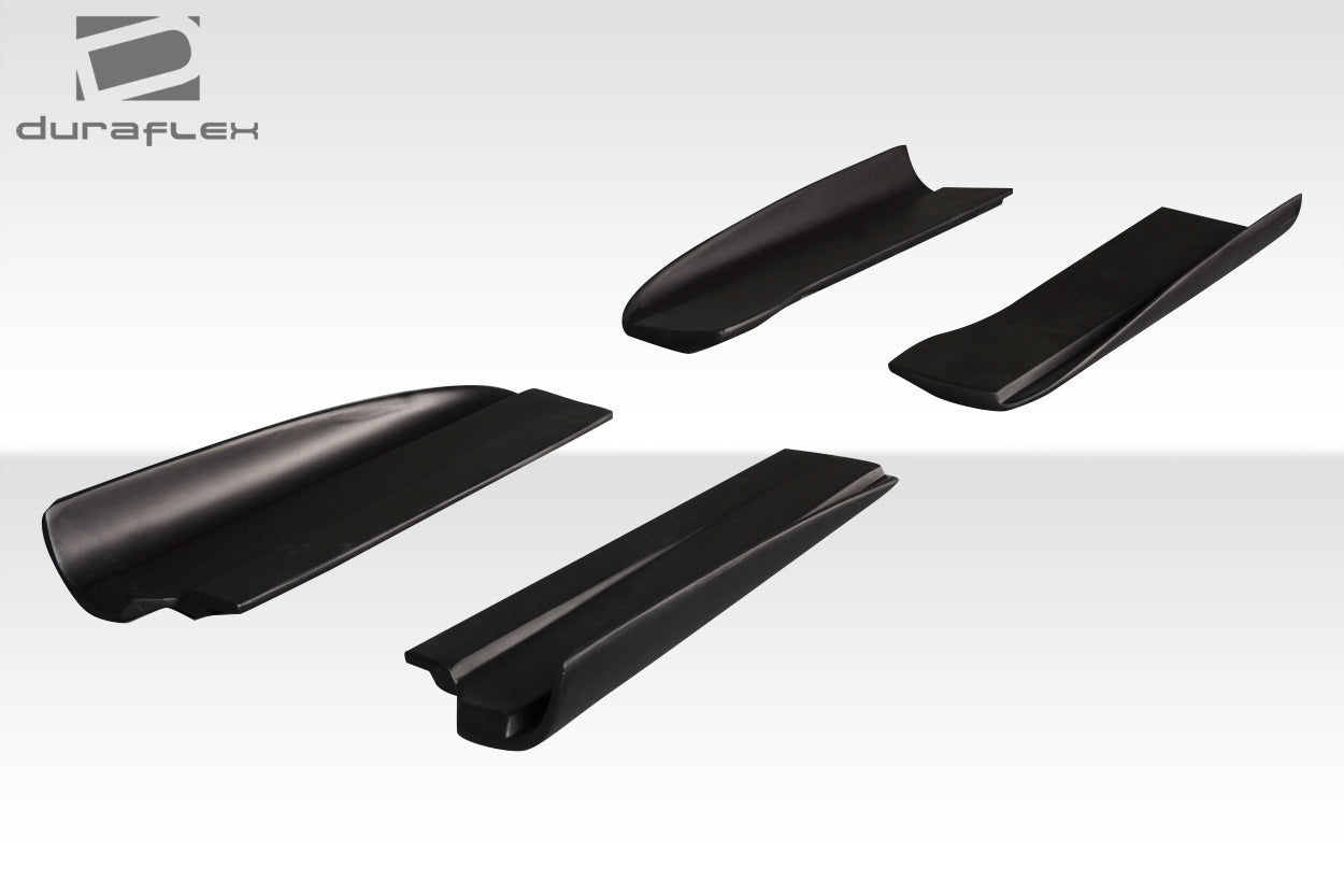 2005-2009 Ferrari F430 Eros Version 1 Side Skirt Add On - 4 Piece