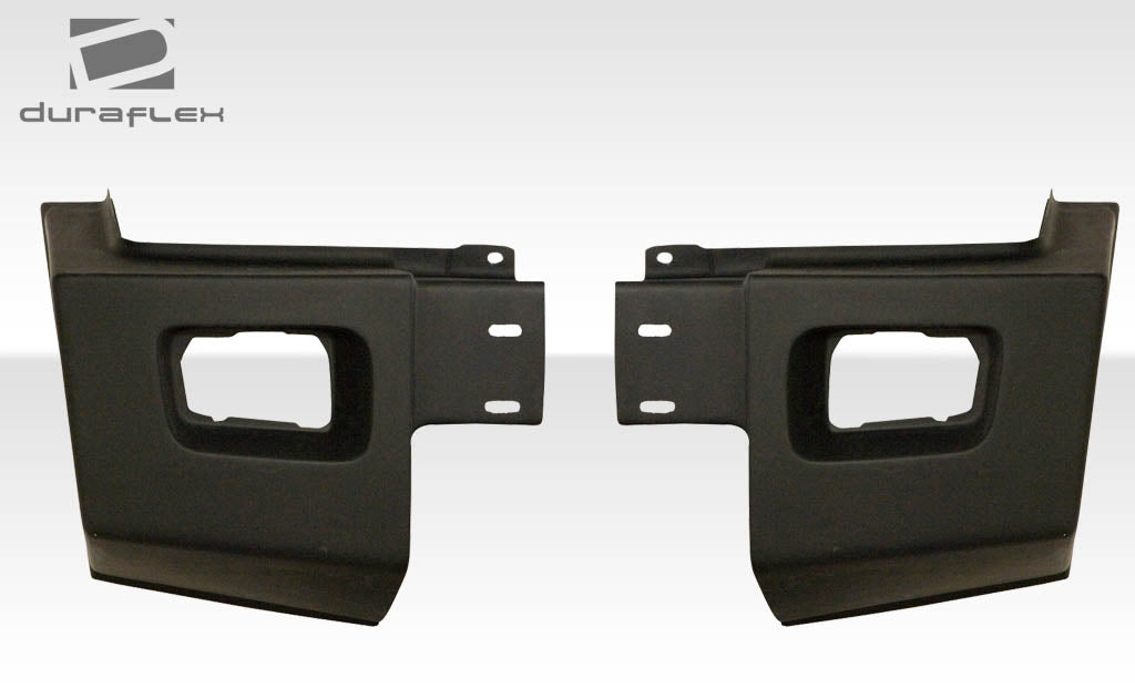 2003-2009 Hummer H2 Duraflex BR-N Rear Add Ons Spat Bumper Extensions - 1 Piece