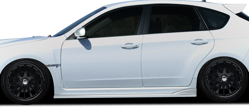 2008-2014 Subaru Impreza STI 4DR / 5DR / 2011-2014 Impreza WRX 4DR / 5DR Duraflex C-Speed 2 Side Skirts Rocker Panels - 2 ...