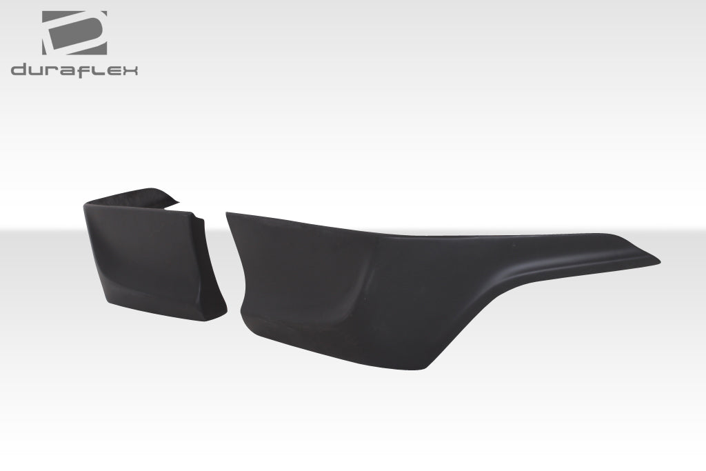 2012-2013 Honda Civic Si 2DR Duraflex H-Sport Rear Add Ons Spat Bumper Extensions - 2 Piece