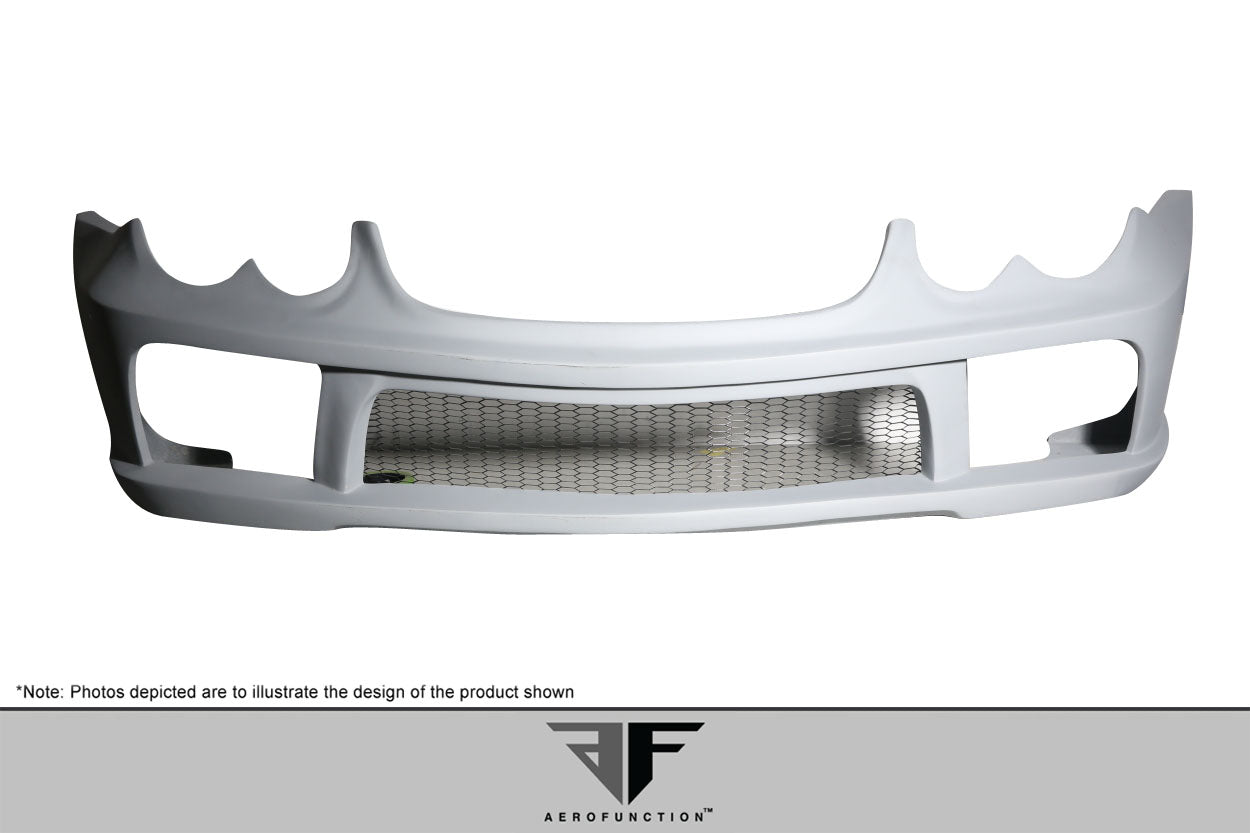 2003-2008 Mercedes SL Class R230 AF-Signature 1 Series Wide Body Conversion Front Bumper Cover ( GFK ) - 1 Piece