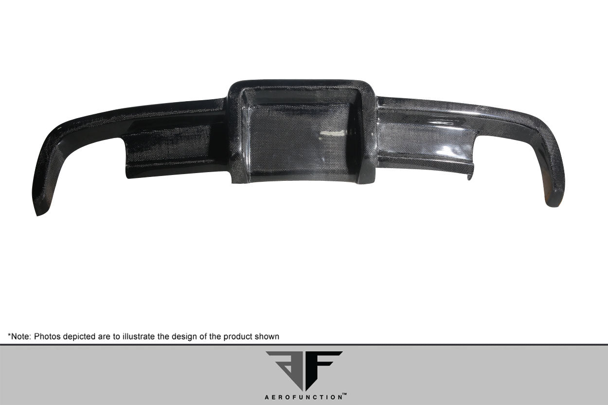 2003-2012 Mercedes SL Class R230 Carbon AF-Signature 1 Series Wide Body Conversion Rear Diffuser ( CFP ) - 1 Piece