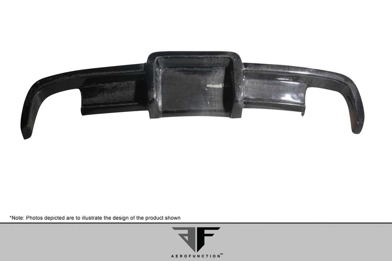 2003-2012 Mercedes SL Class R230 Carbon AF-Signature 1 Series Wide Body Conversion Rear Diffuser ( CFP ) - 1 Piece