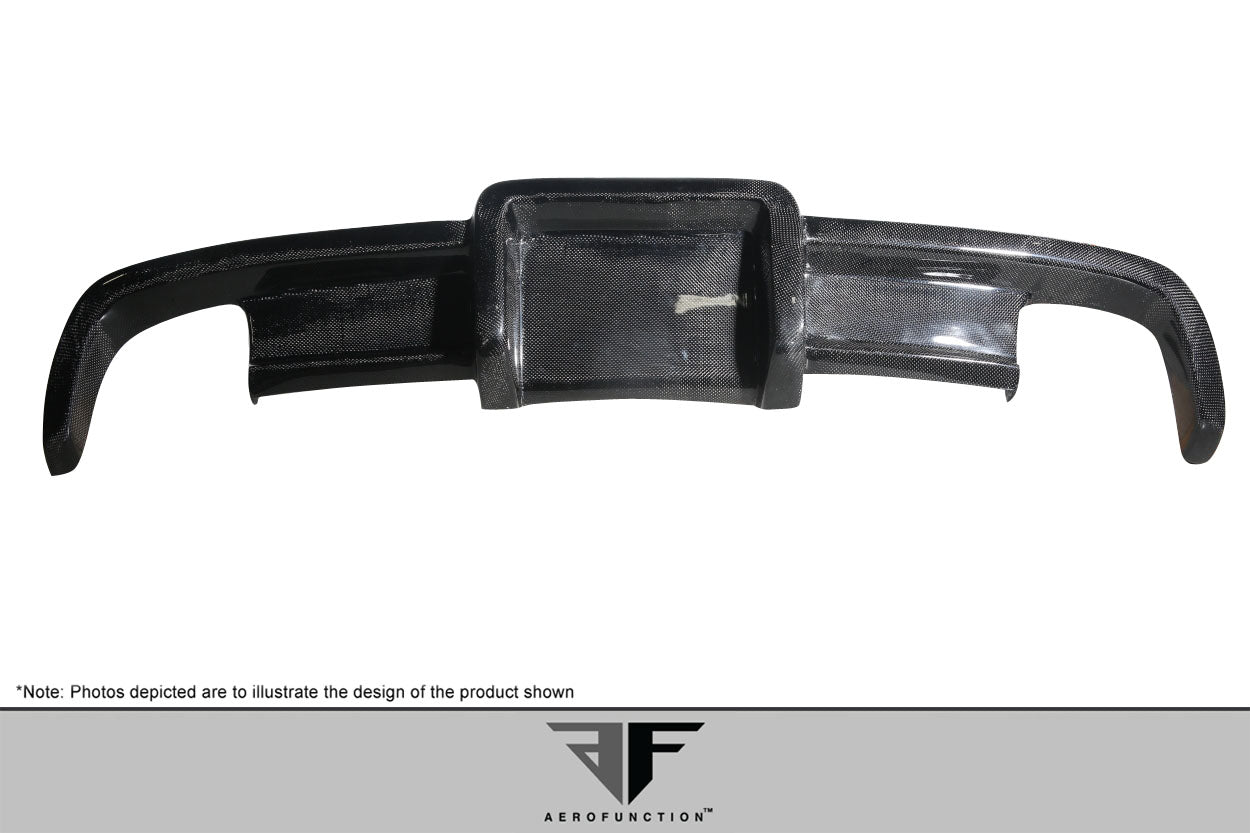 2003-2012 Mercedes SL Class R230 Carbon AF-Signature 1 Series Wide Body Conversion Rear Diffuser ( CFP ) - 1 Piece
