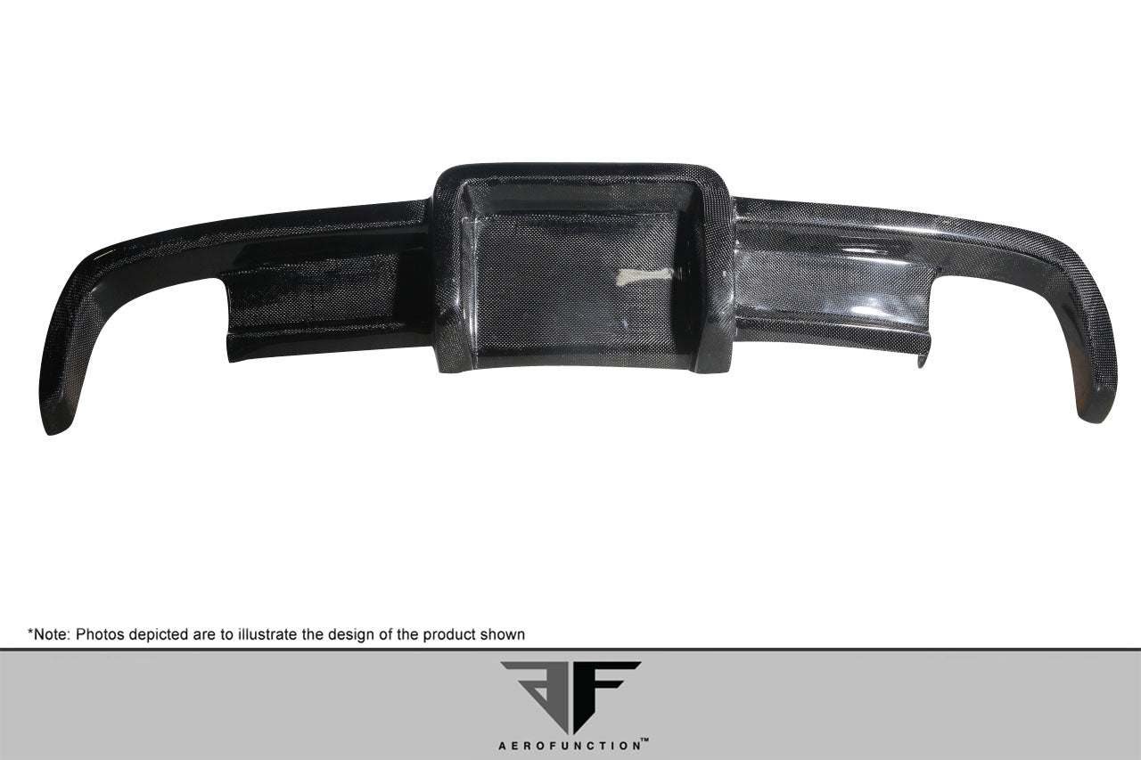 2003-2012 Mercedes SL Class R230 Carbon AF-Signature 1 Series Wide Body Conversion Rear Diffuser ( CFP ) - 1 Piece