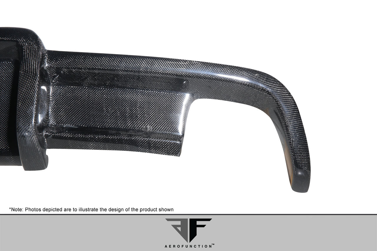 2003-2012 Mercedes SL Class R230 Carbon AF-Signature 1 Series Wide Body Conversion Rear Diffuser ( CFP ) - 1 Piece