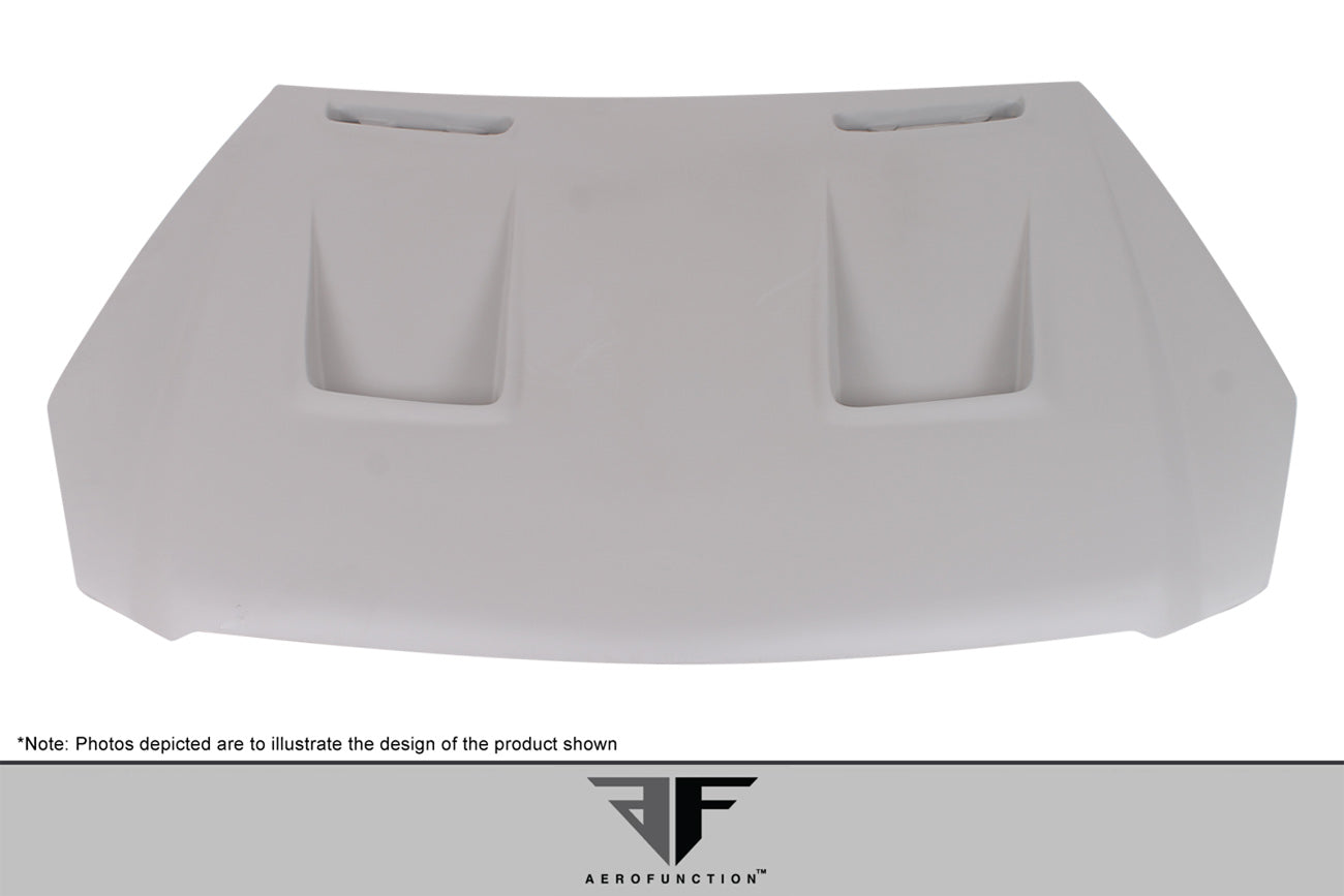 2010-2018 Dodge Ram 2500 Duraflex Viper Look Hood - 1 Piece