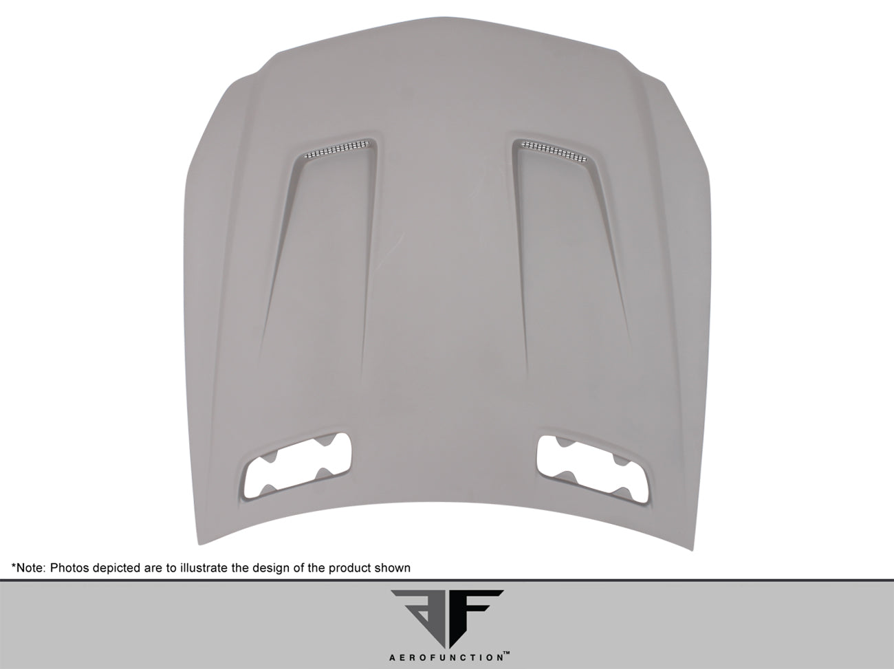 2010-2018 Dodge Ram 2500 Duraflex Viper Look Hood - 1 Piece