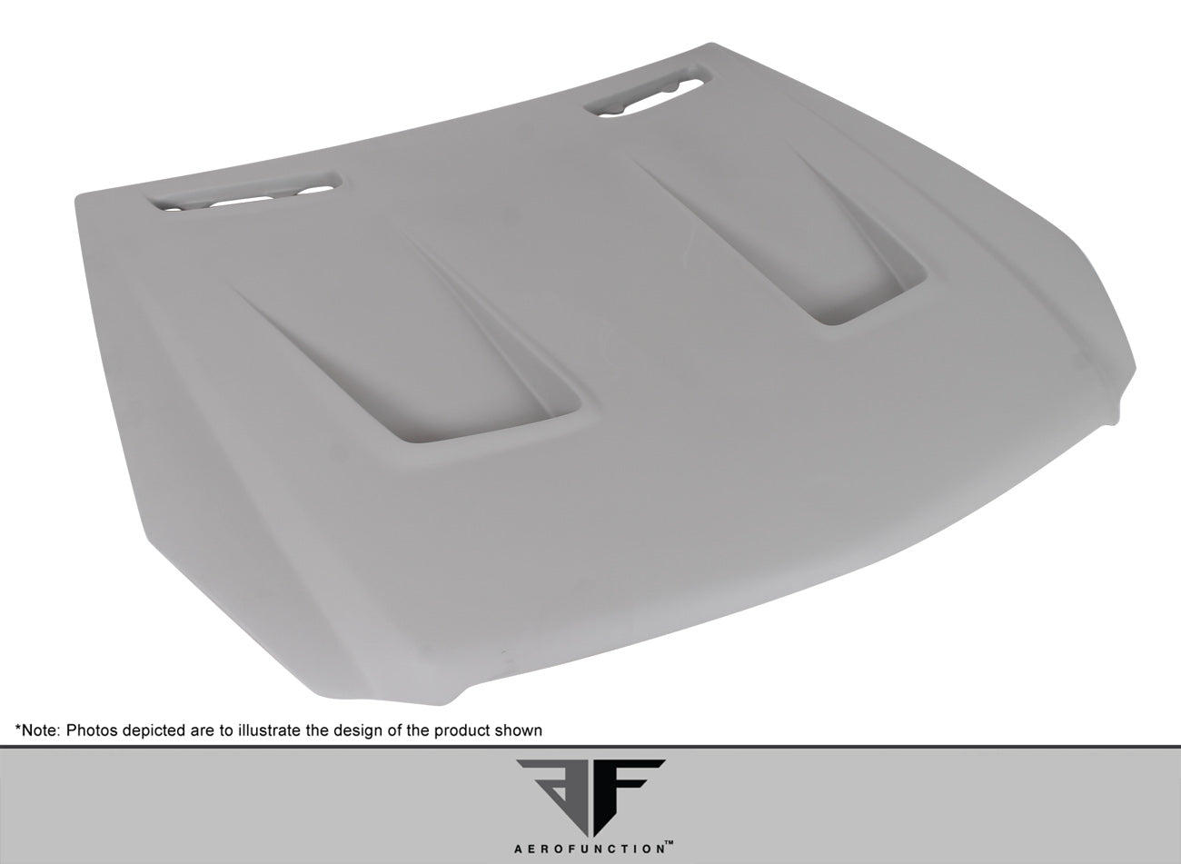 2010-2018 Dodge Ram 2500 Duraflex Viper Look Hood - 1 Piece