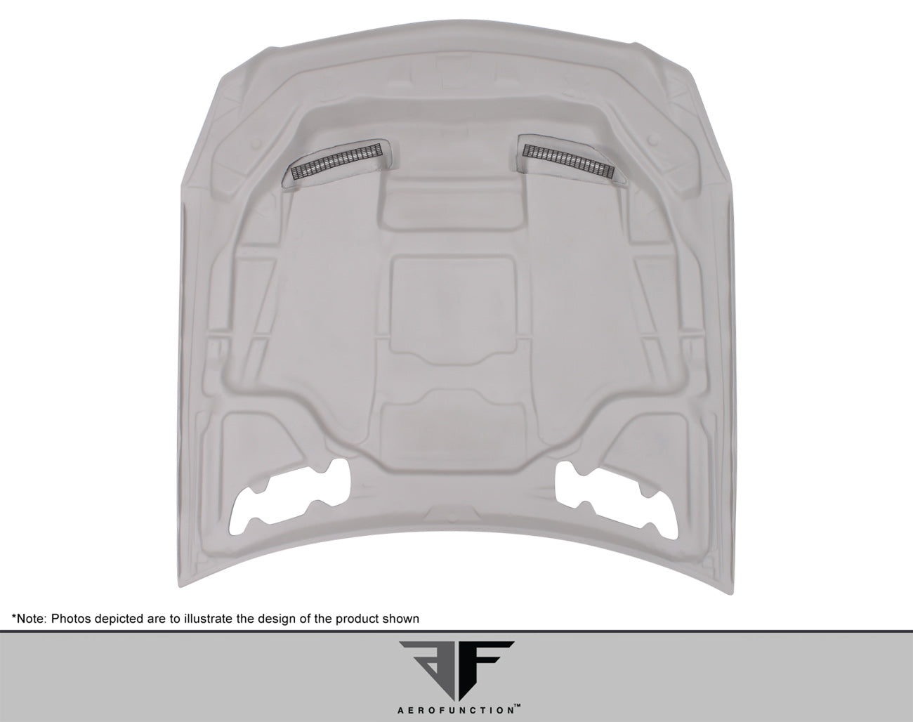 2010-2018 Dodge Ram 2500 Duraflex Viper Look Hood - 1 Piece