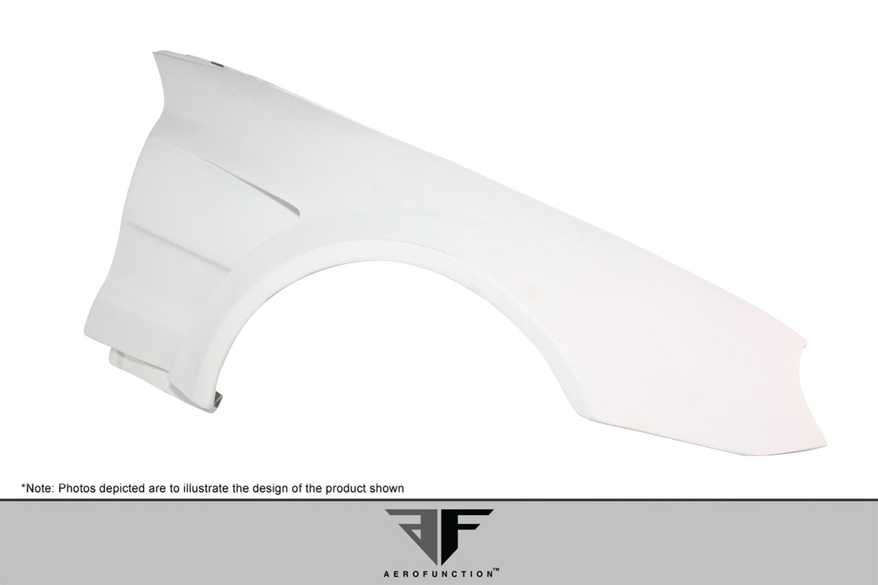 2003-2008 Mercedes SL Class R230 AF-Signature 1 Series Wide Body Conversion Front Fenders ( GFK ) - 2 Piece