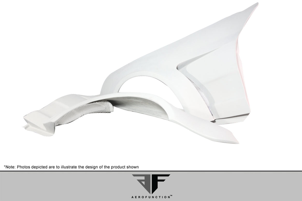 2003-2008 Mercedes SL Class R230 AF-Signature 1 Series Wide Body Conversion Front Fenders ( GFK ) - 2 Piece