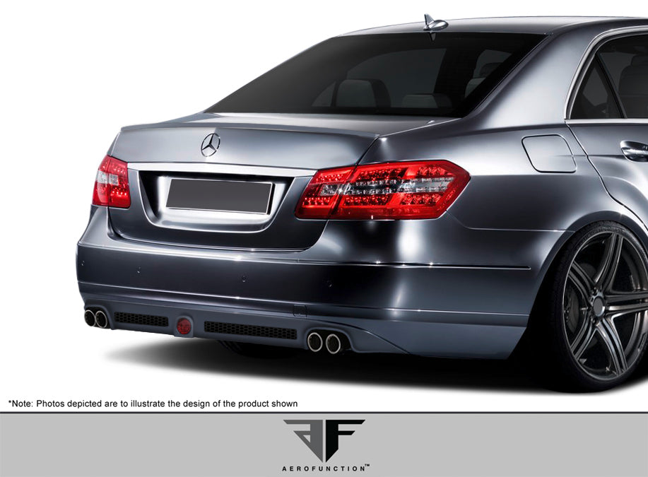 2010-2013 Mercedes E Class W212 Urethane AF-1 Rear Add-On Spoiler (base model) ( PUR-RIM ) - 1 Piece (S)