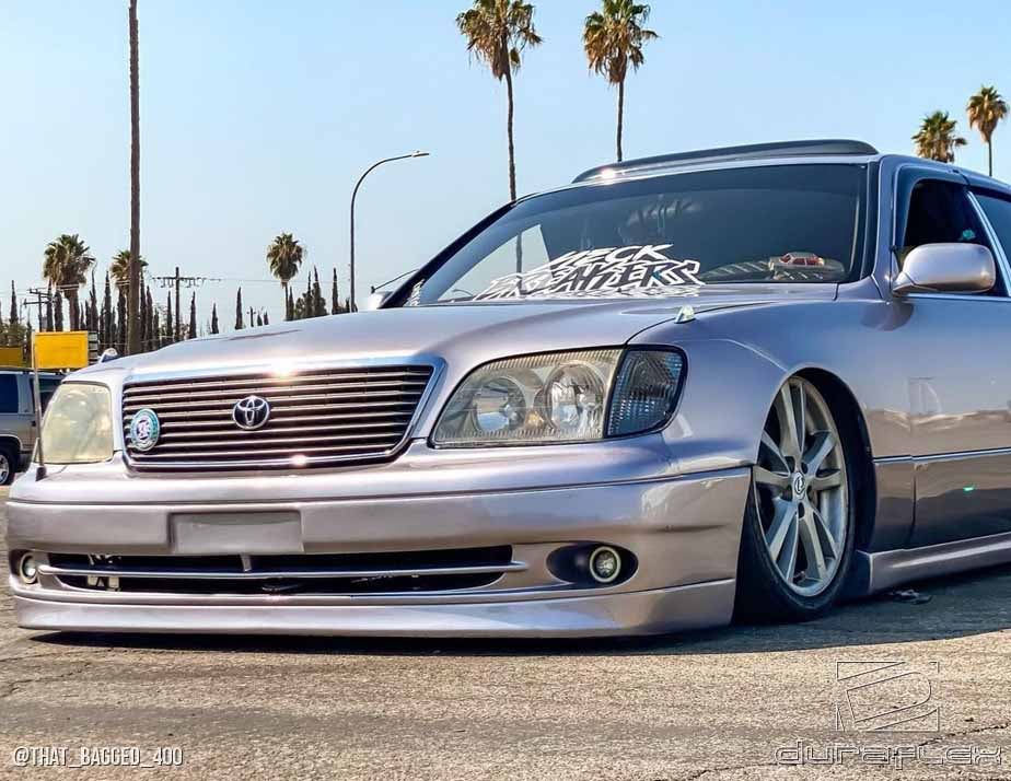 1998-2000 Lexus LS Series LS400 Duraflex VIP Design Front Bumper Cover - 1 Piece