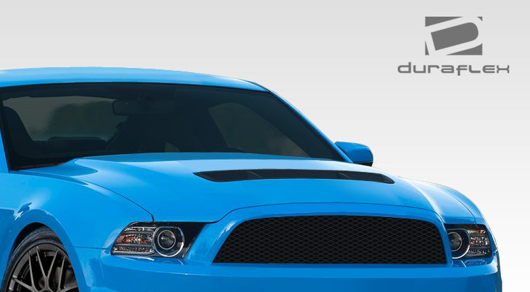 2010-2014 Ford GT500 / 2013-2014 Ford Mustang Duraflex GT500 Look Conversion Hood - 1 Piece