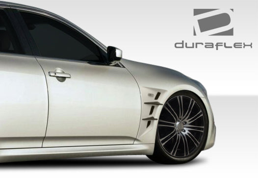 2007-2013 Infiniti G Sedan G25 G35 G37 Duraflex W-1 Fenders - 2 Piece