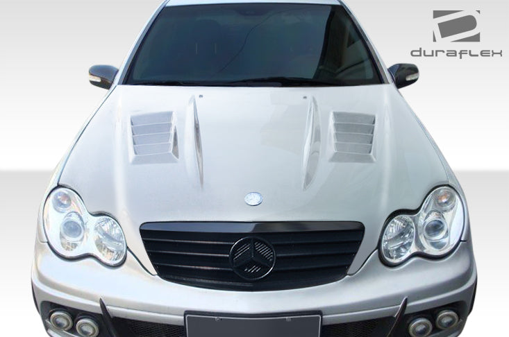 2001-2007 Mercedes C Class W203 Duraflex W-1 Body Kit - 7 Piece