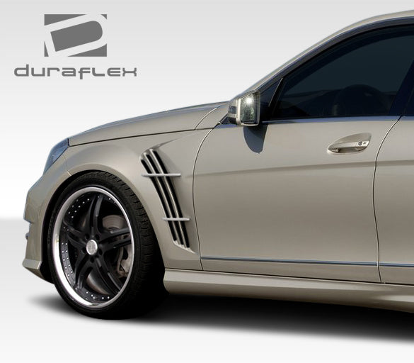 2008-2011 Mercedes C Class W204 Duraflex W-1 Body Kit - 6 Piece