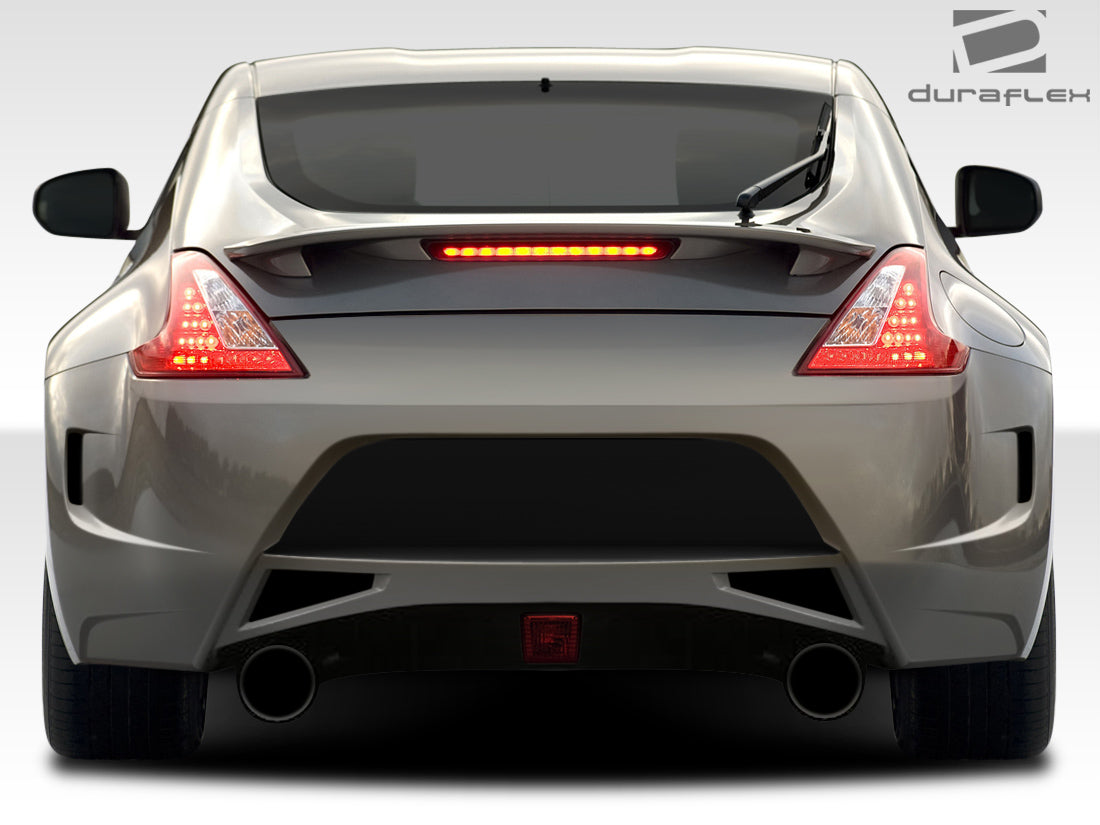 2009-2020 Nissan 370Z Z34 Duraflex AM-S GT Rear Bumper Cover - 1 Piece